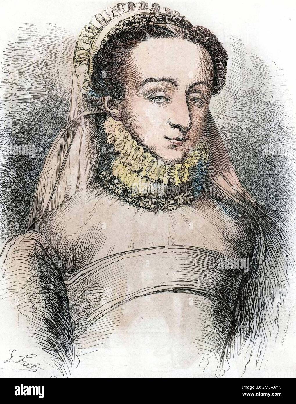 Madame de Sauve Stock Photo