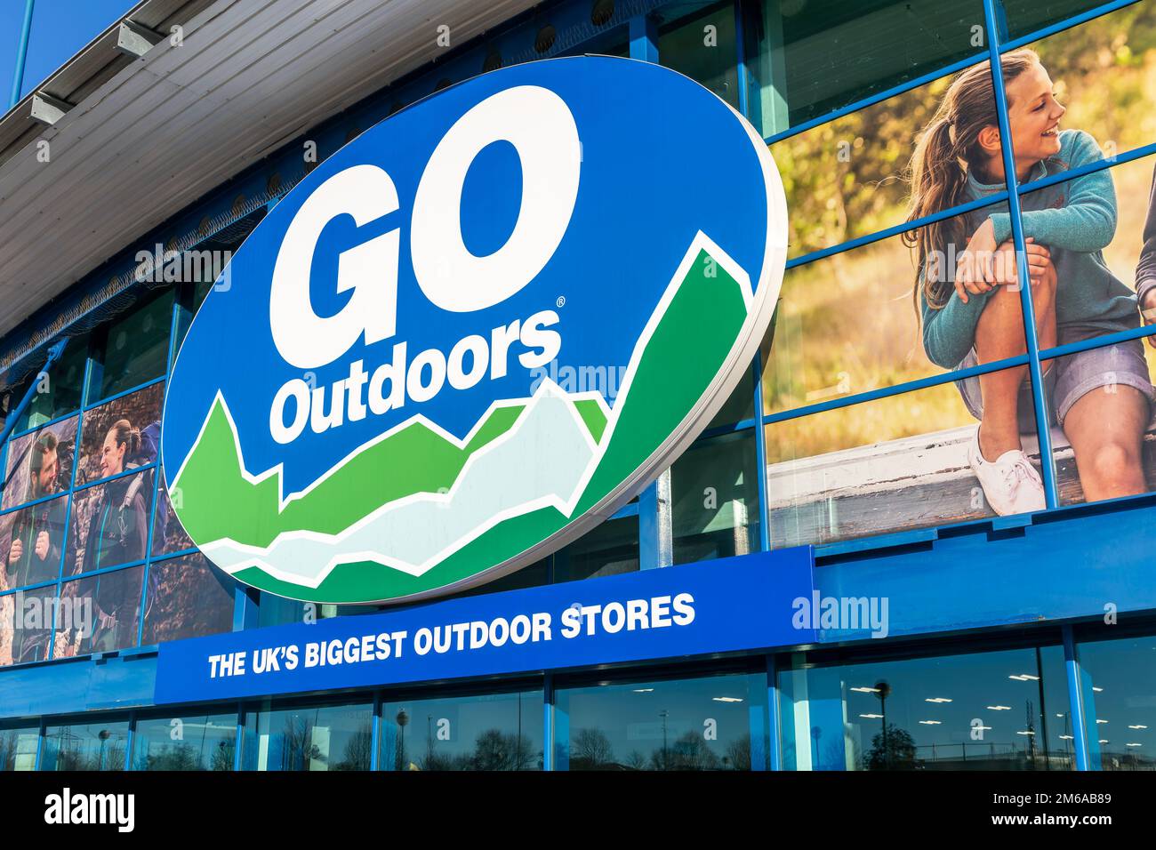 Go Outdoors outdoor stores shop, Anglia Retail Park, Ipswich, Suffolk