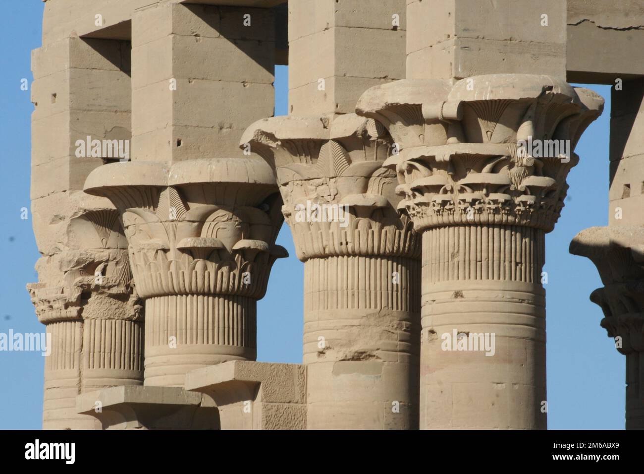 Philae-Temple 003 Stock Photo