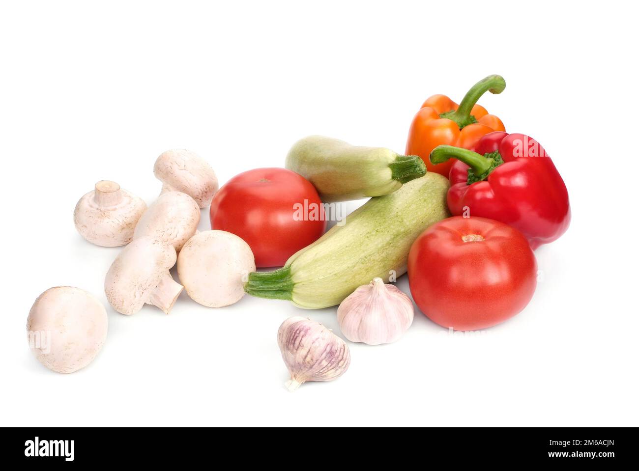 Vegetables and mushrooms Stock Photo - Alamy