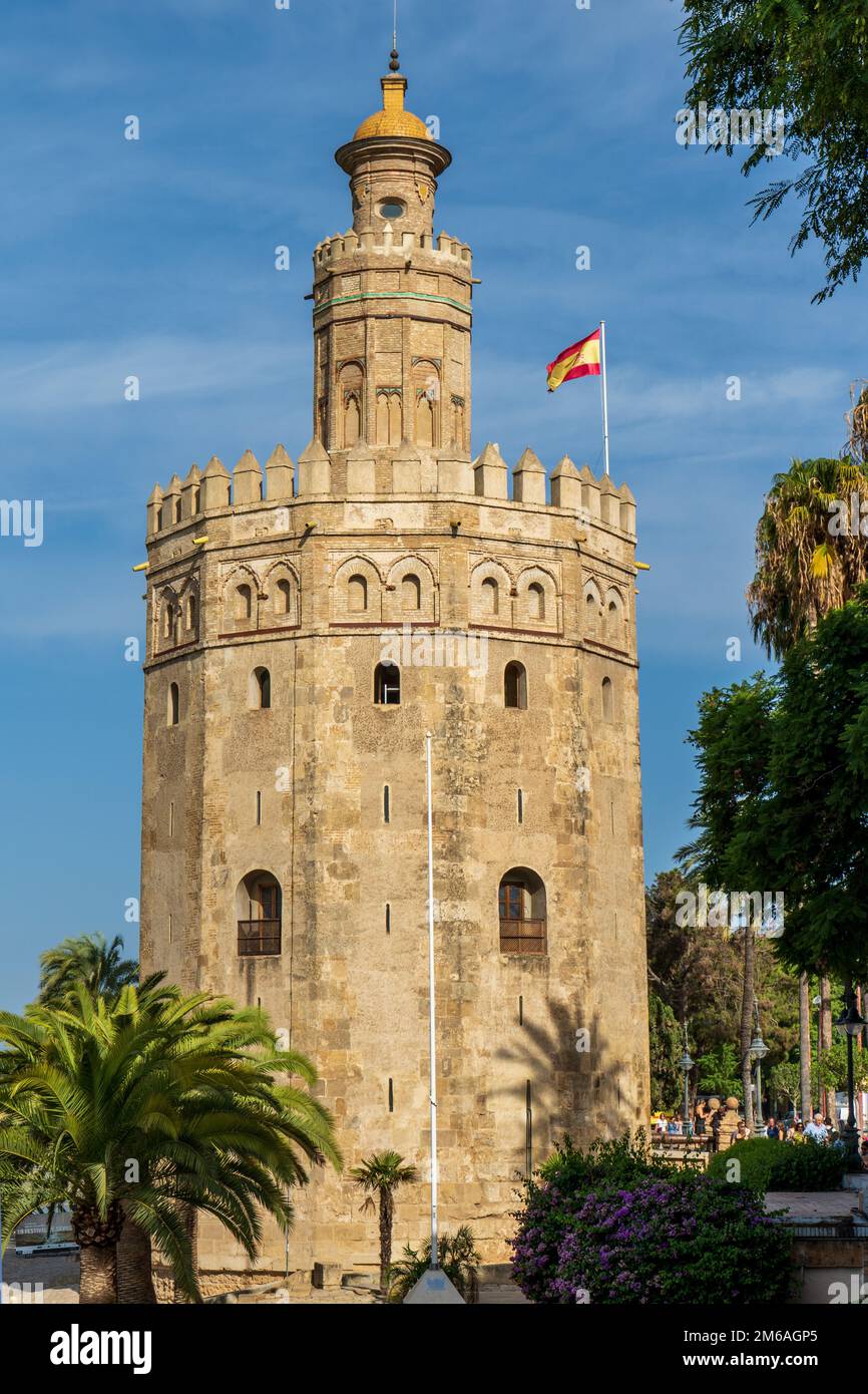 Torre del Oro Sevilla Spain Stock Photo