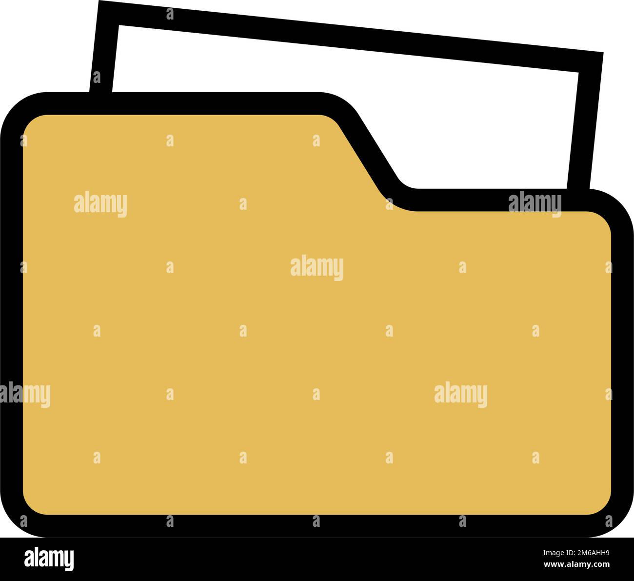 Folder icon document icons hi-res stock photography and images - Alamy