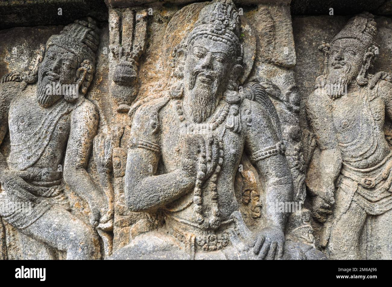 Hindu temple freske prombanan complex in yogjakarta in java hi-res ...
