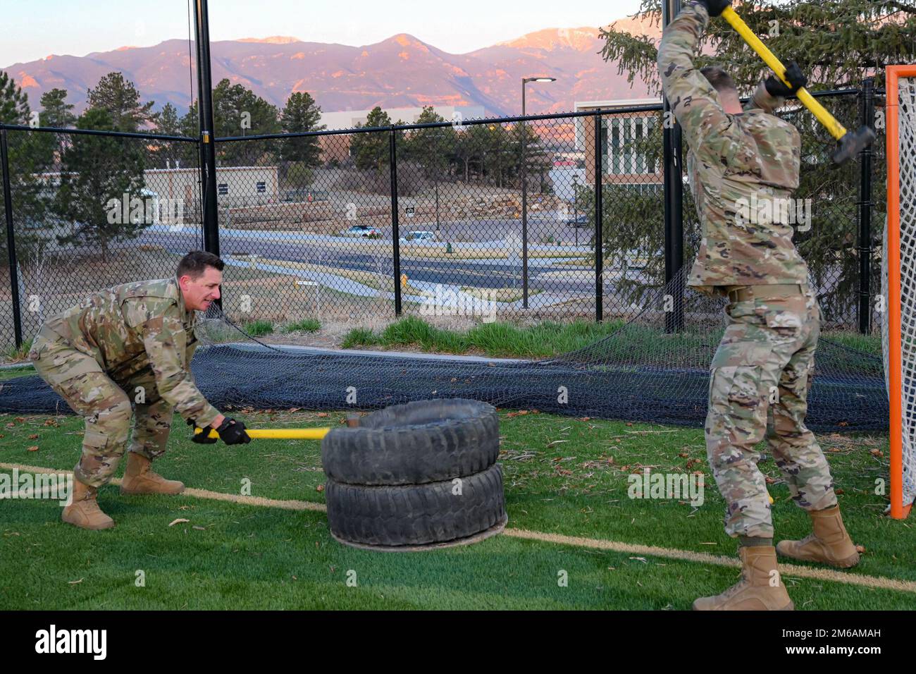 Uccs Rotc Cadets Nichalas Haynes (left) and Alan Rasmussen (right), both assigned ...