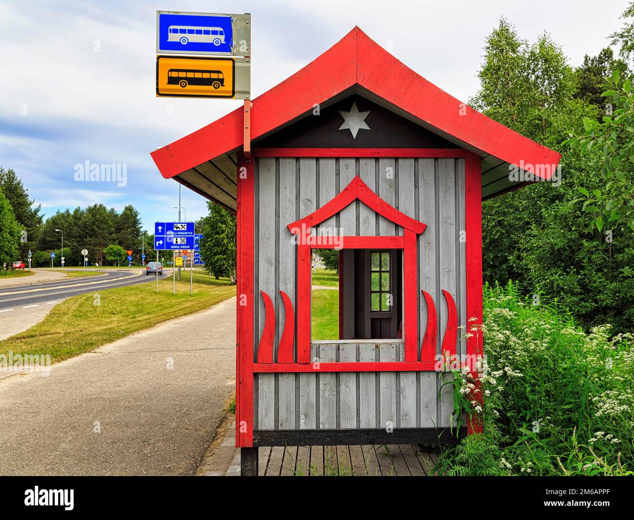 Lapland bus hi-res stock photography and images - Alamy
