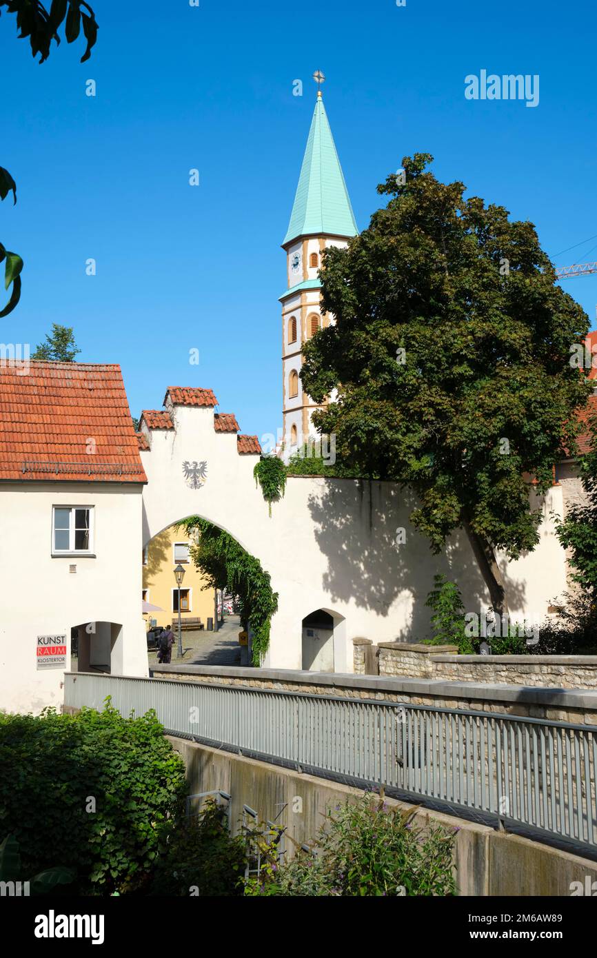 Klostertor, Neumarkt in der Upper Palatinate, Bavaria, Germany Stock Photo