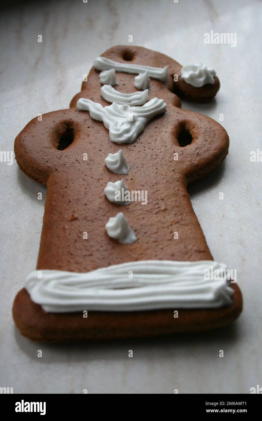 Gingerbread man Stock Photo