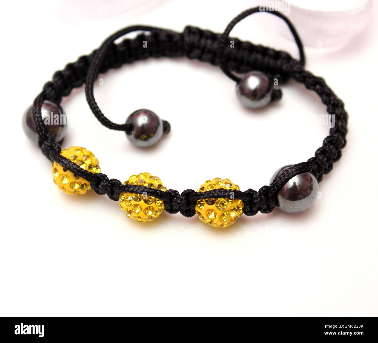 Shamballa Shamballa bracelet hi-res stock photography and images - Alamy