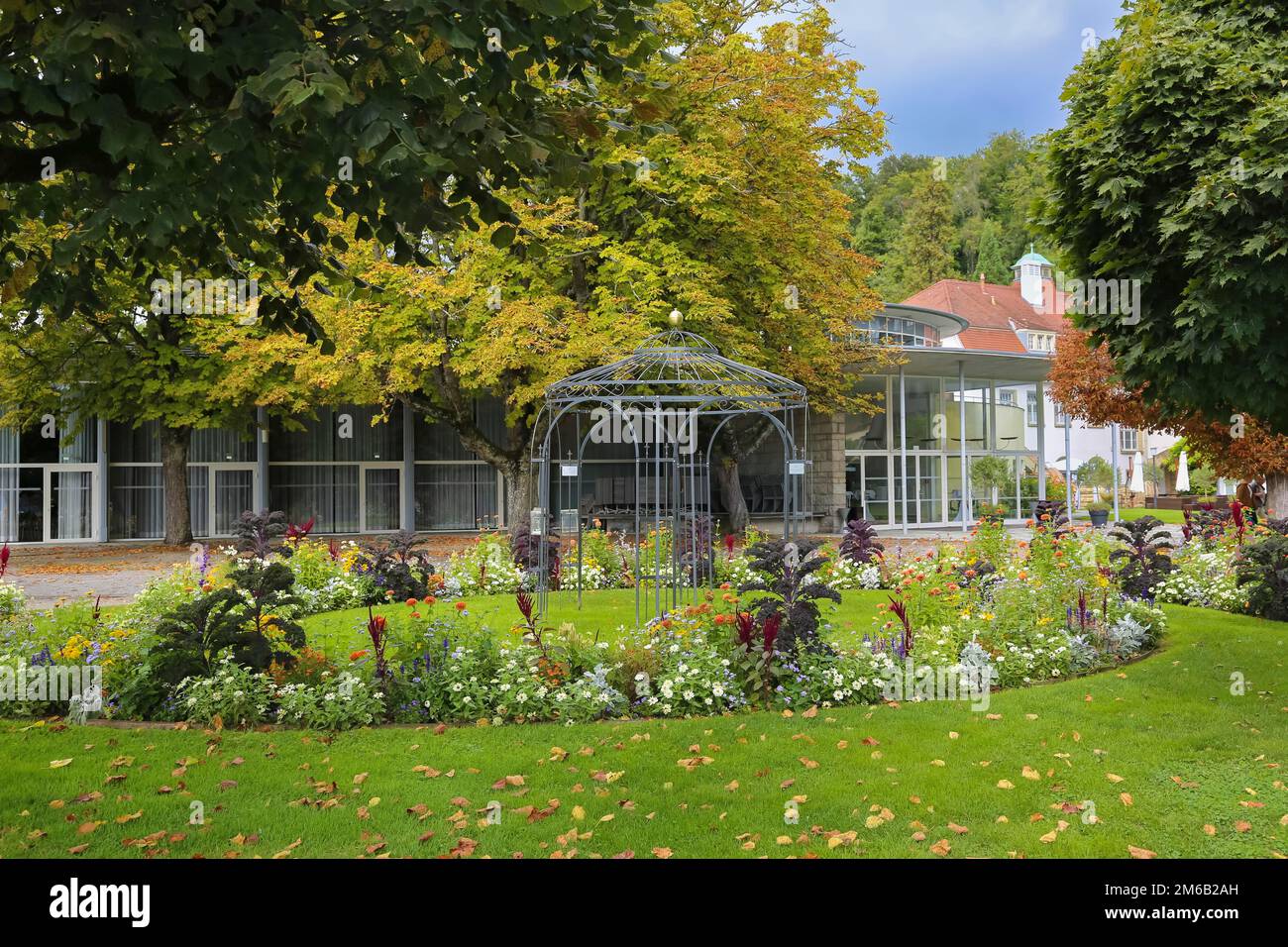 Bath garden, garden of the former Capuchin monastery, spa garden ...