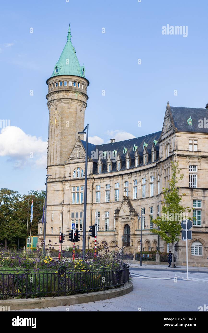 Luxembourg stadt, Luxembourg September 30, 2022 Cityscape with