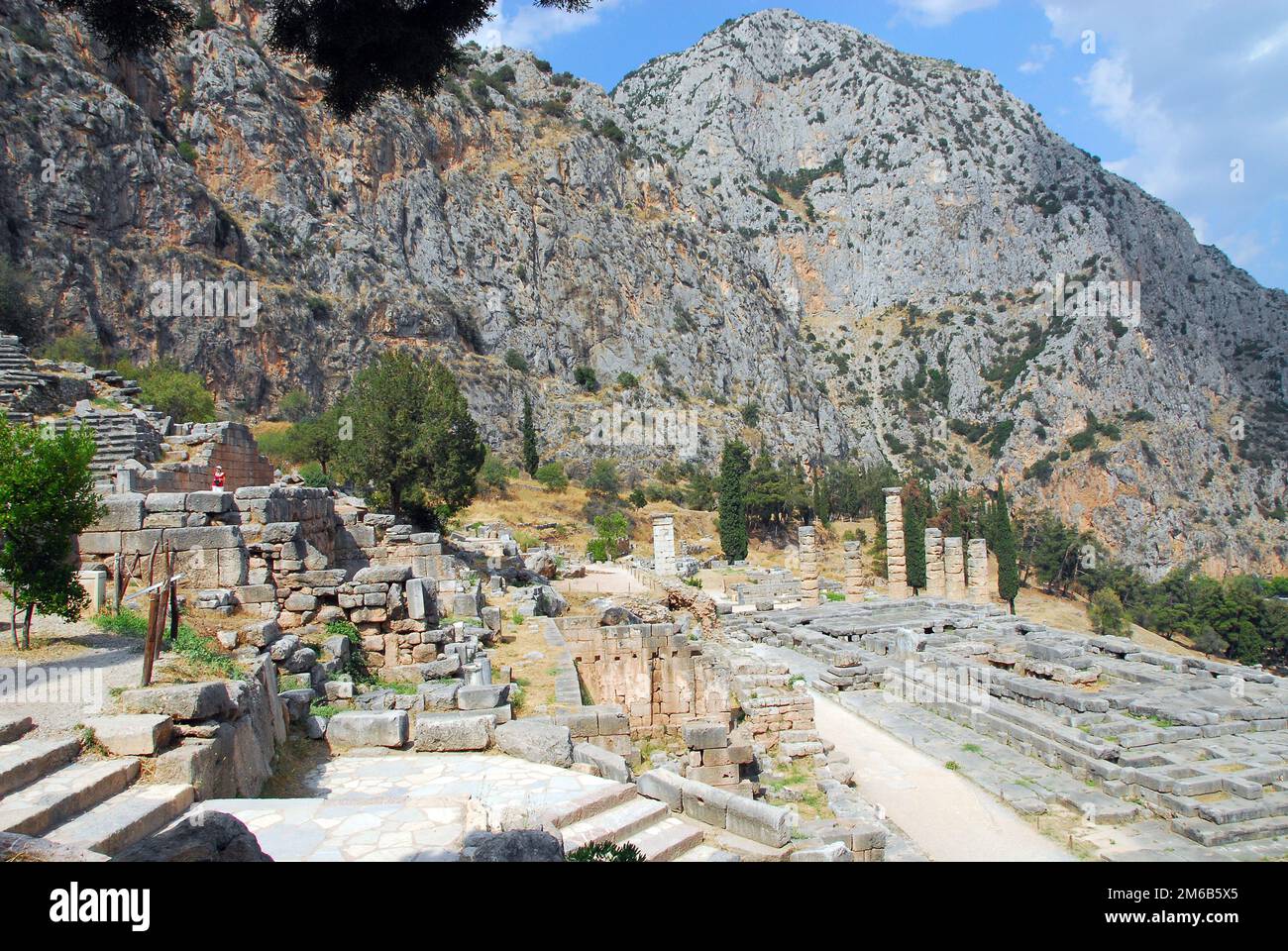 Delphi, ancient sacred precinct, Archaeological Site, Greece, Europe