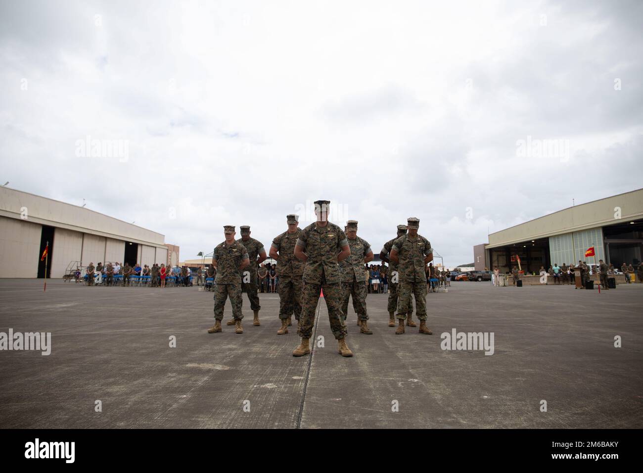 U.S. Marines from Marine Light Attack helicopter Squadron 367 conduct a ...