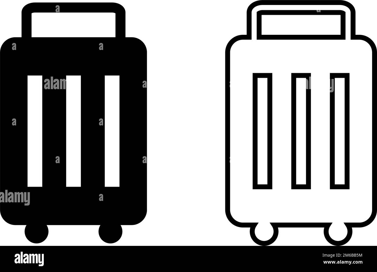 Travel luggage Black and White Stock Photos & Images Alamy
