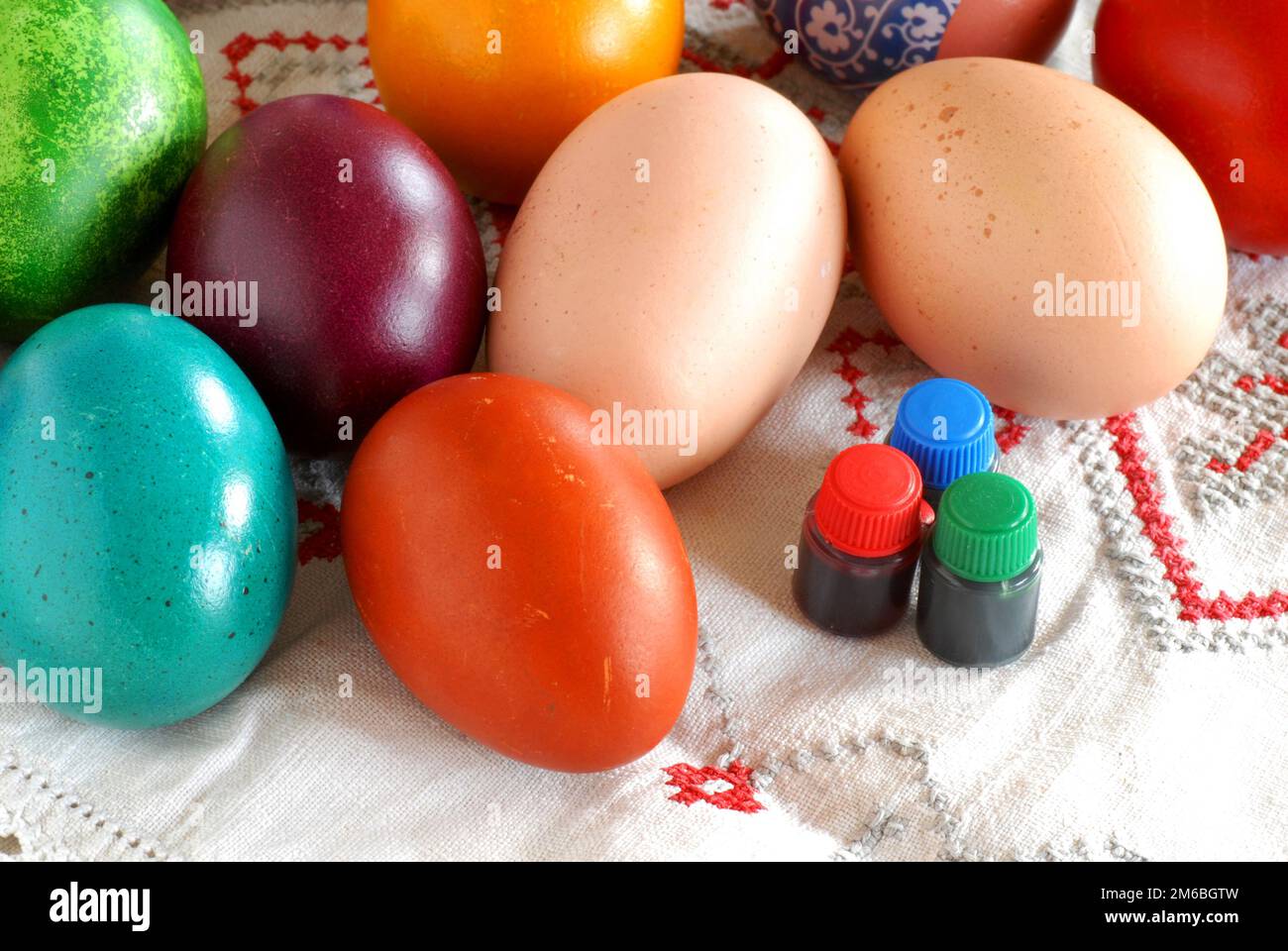 Easter eggs Stock Photo