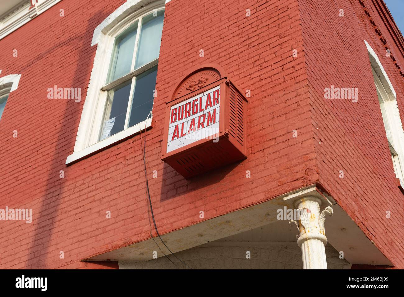 Exterior of downtown buildings in Toulon, Illinois, USA Stock Photo Alamy