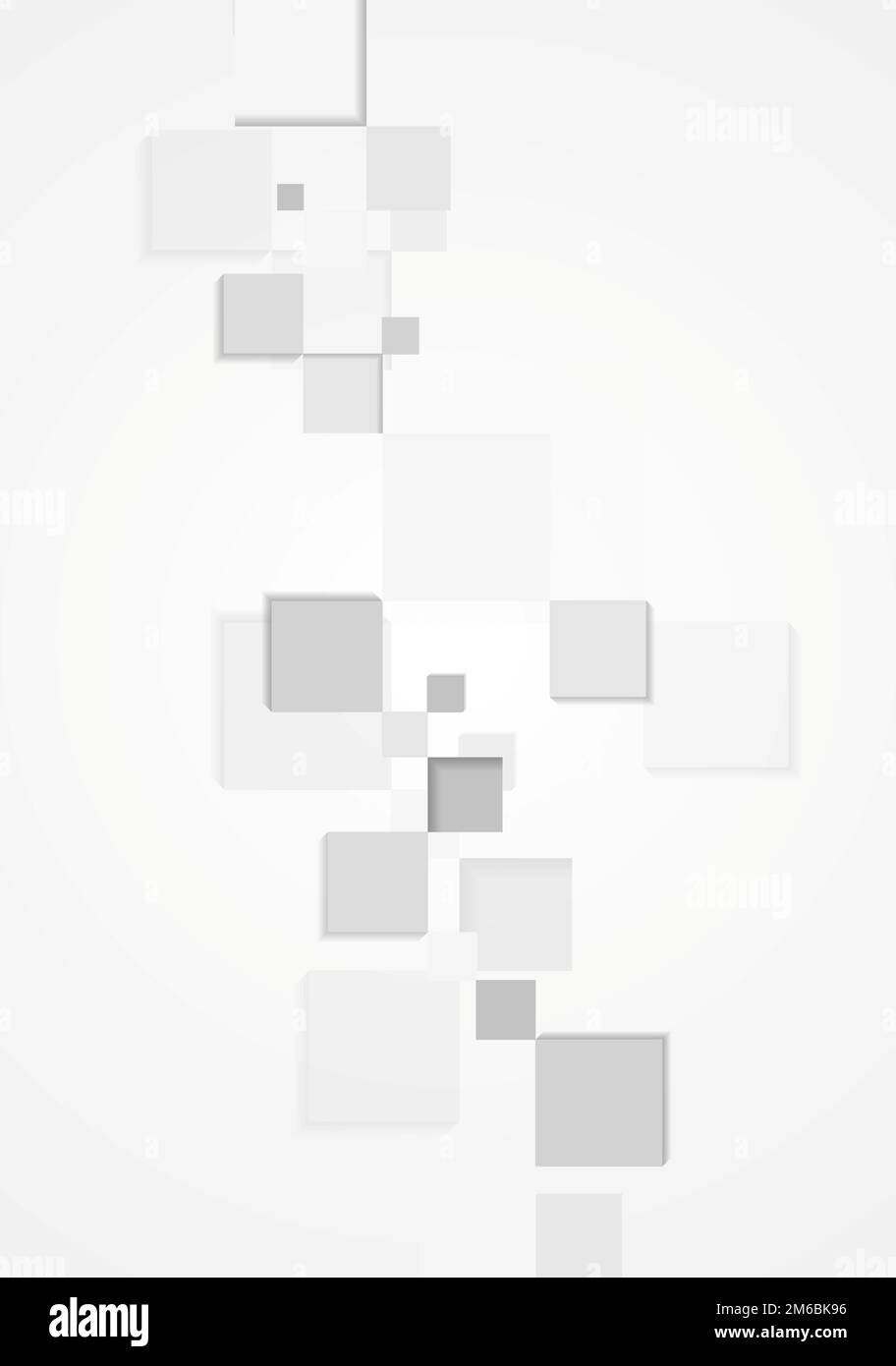 Abstract vertical background with grey squares Stock Photo - Alamy