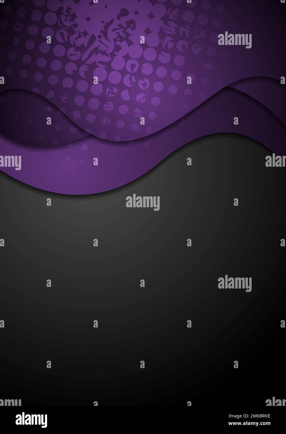 Grunge corporate purple waves abstract background Stock Photo - Alamy