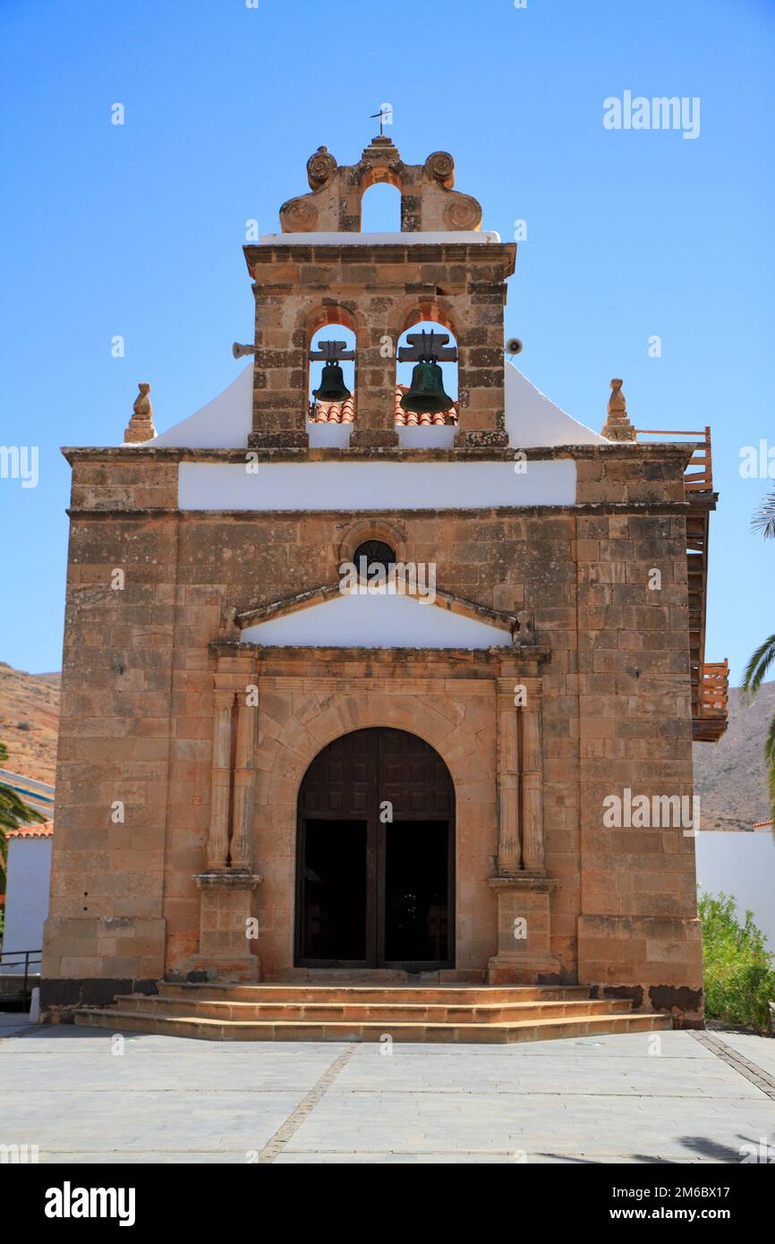 Nuestra Senora de la Pena church near Betancuria village, Fuerteventura ...