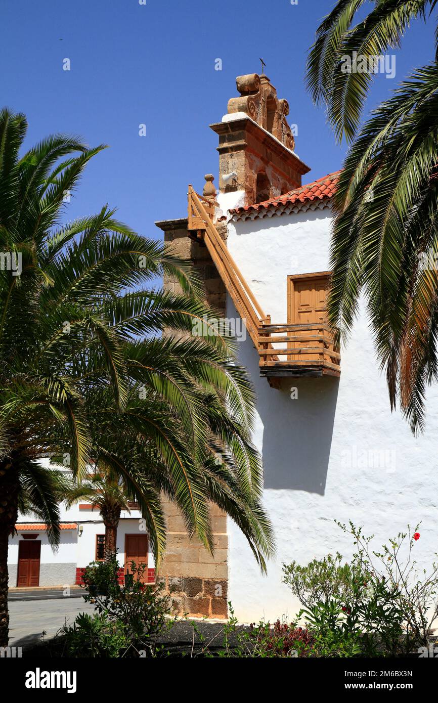 Nuestra Senora de la Pena church near Betancuria village, Fuerteventura ...