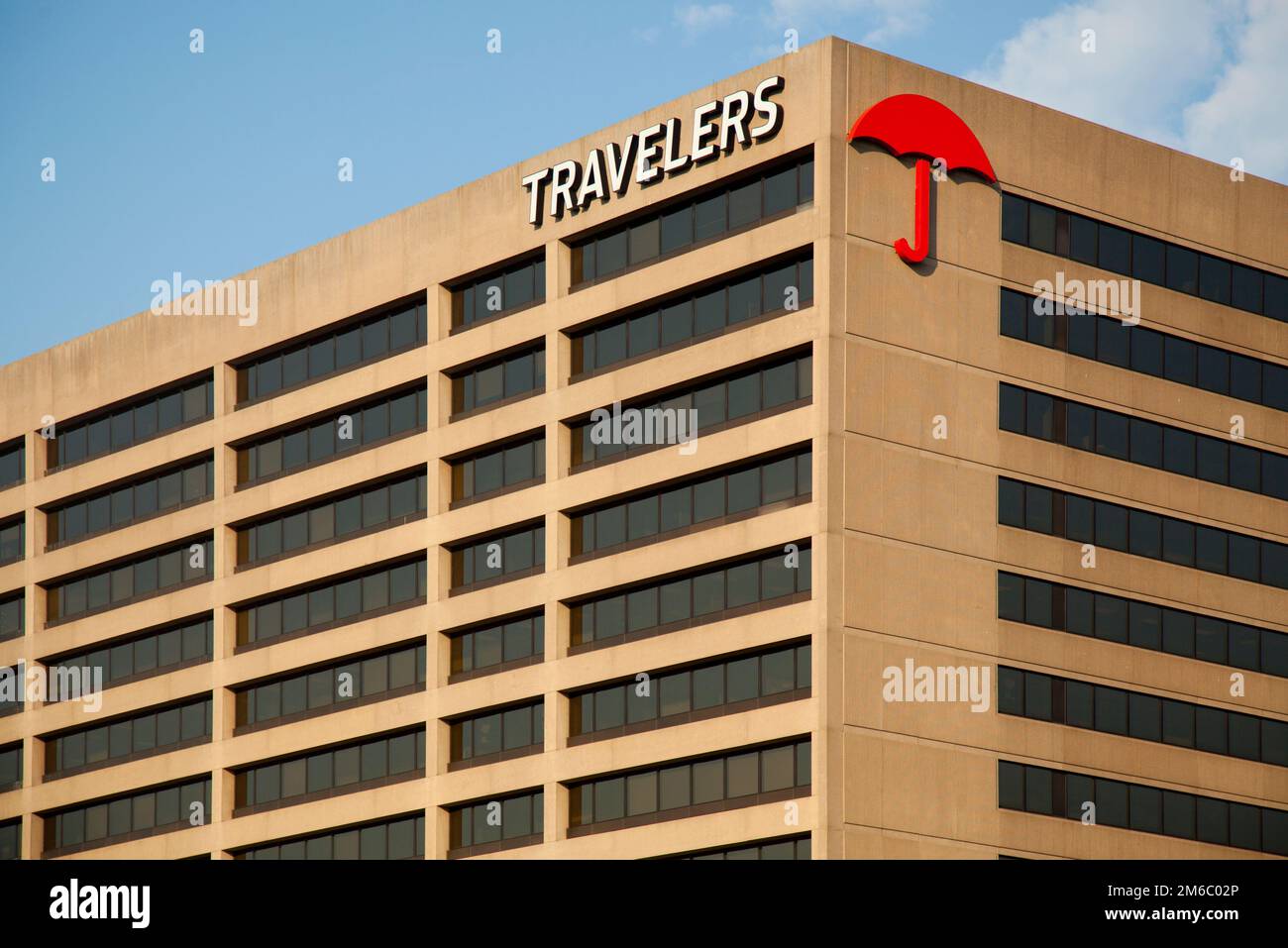 Travelers insurance company headquarters in downtown Hartford Ct Stock Photo