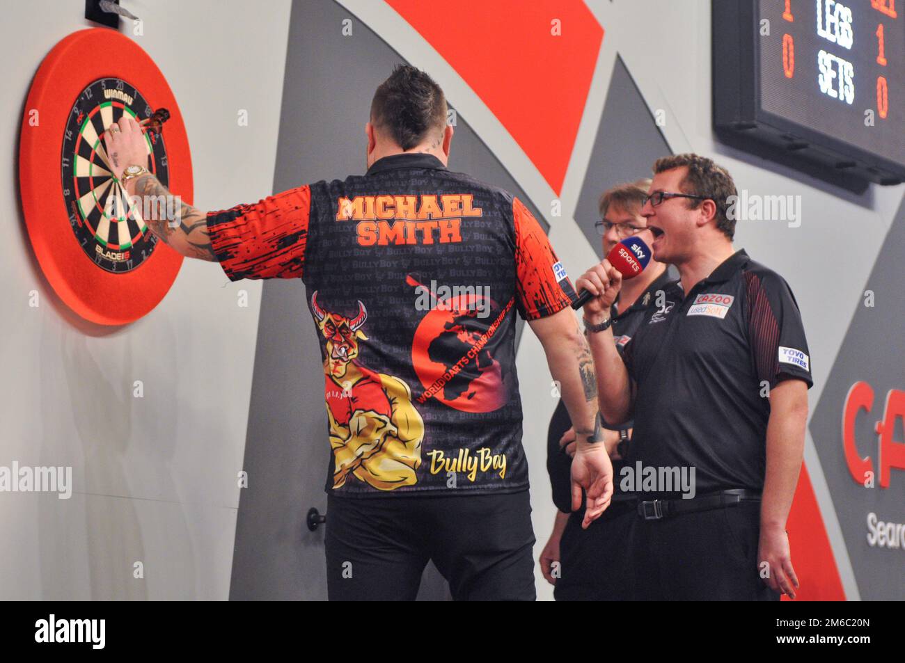 LONDON, UNITED KINGDOM JANUARY 3 Michael Smith of England during Day