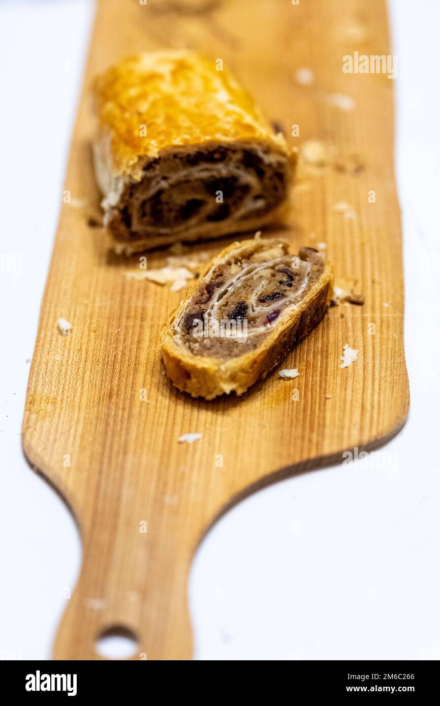 One of the most famous Slovenian desserts, potica, is made in a special ...
