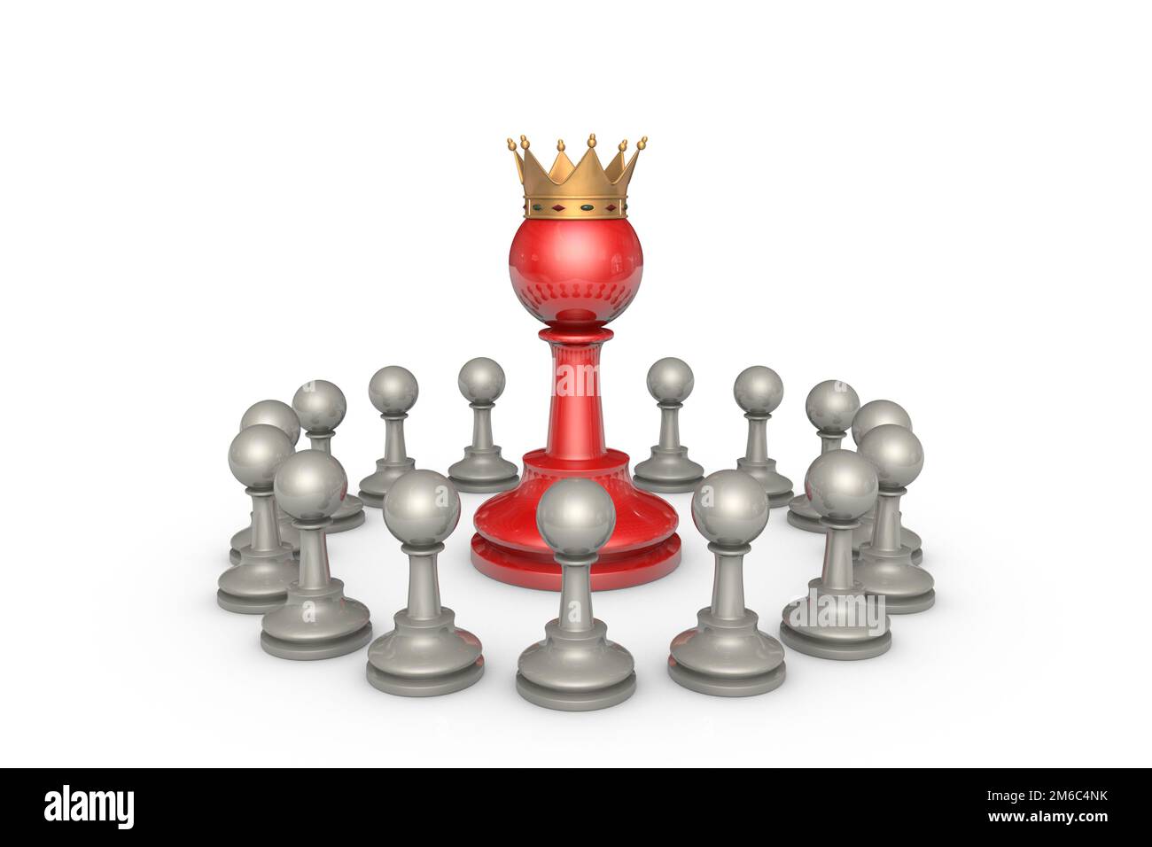 Parliamentary elections or the political elite (chess metaphor) Stock Photo