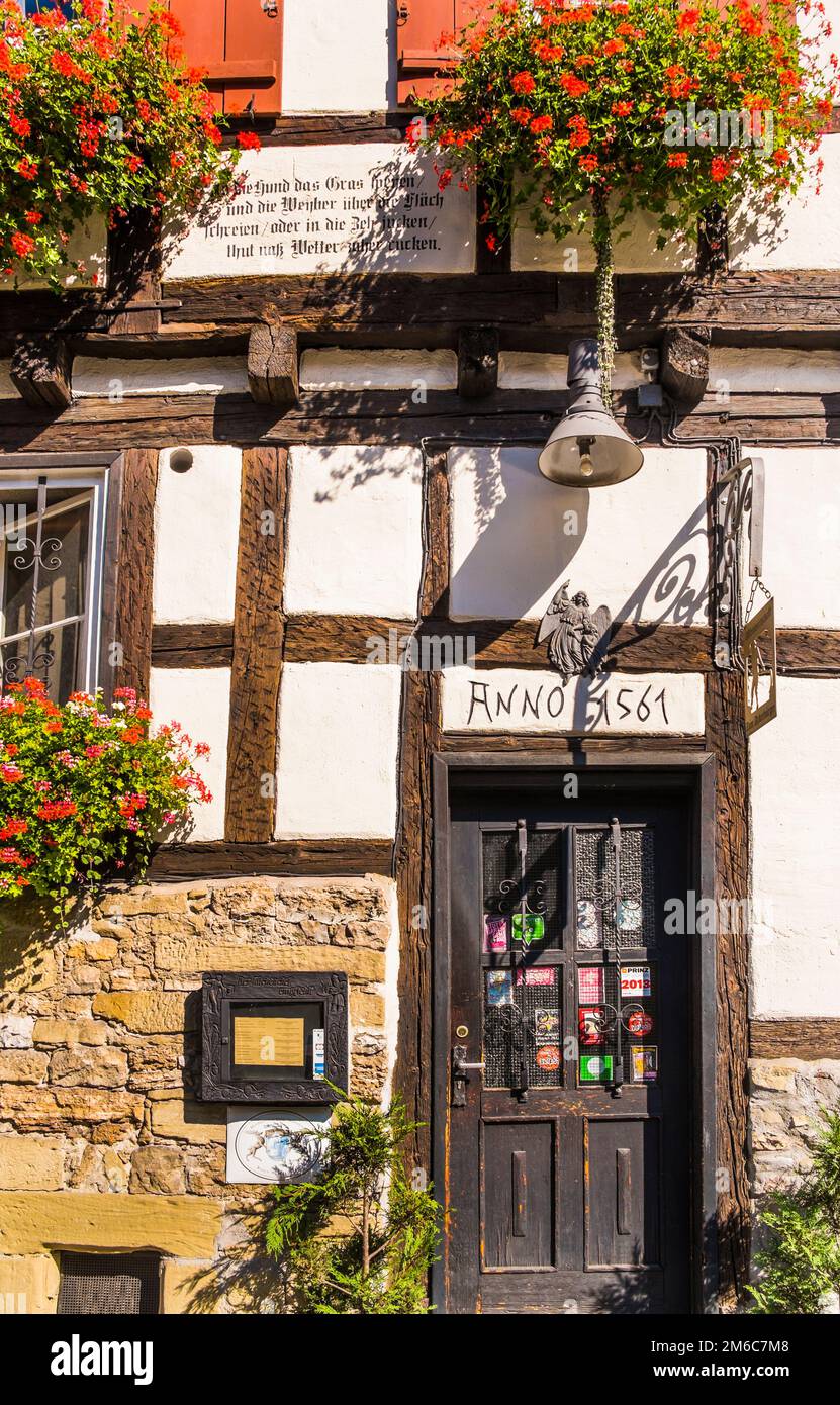 Winebar, weinwirtschaft zum ackerbuerger Stock Photo - Alamy