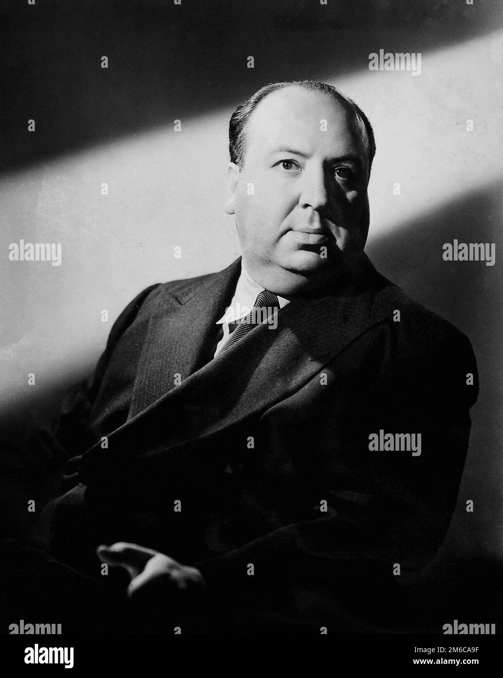 Alfred Hitchcock (United Artists, 1940). Portrait Photo Stock Photo Alamy