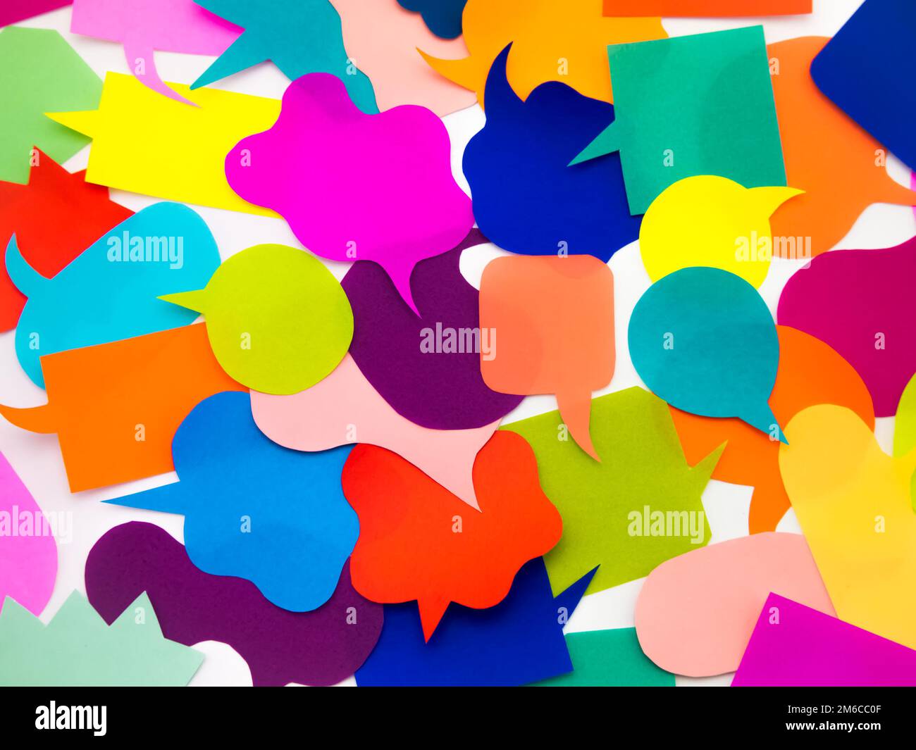 Colorful Balloons (White Background) Stock Photo