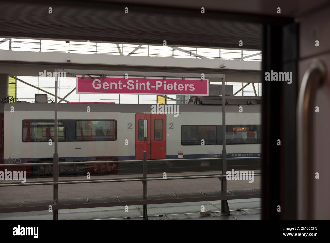Ghent sint pieters railway station hires stock photography and images