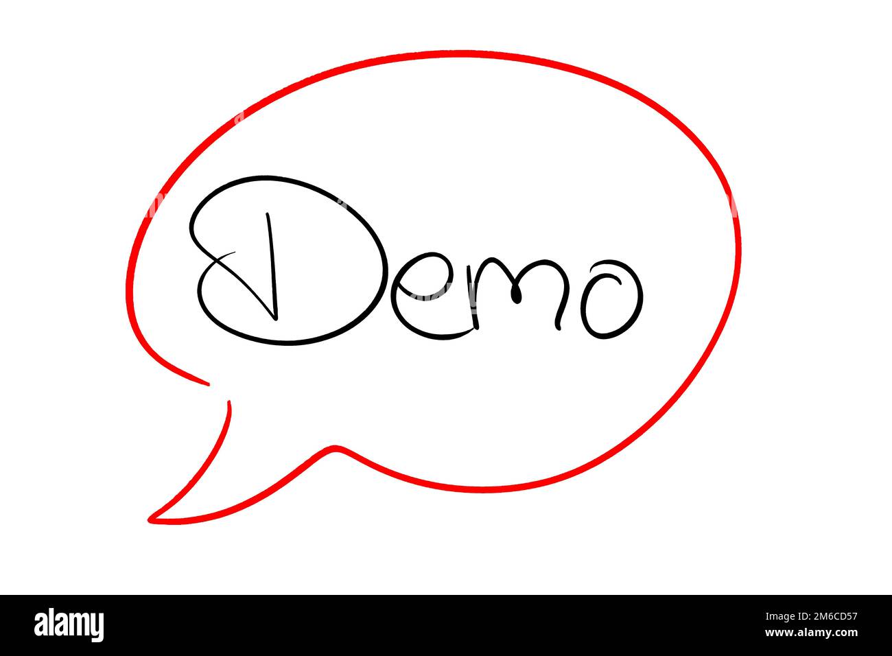 Speech bubble on black background Cut Out Stock Images & Pictures - Alamy