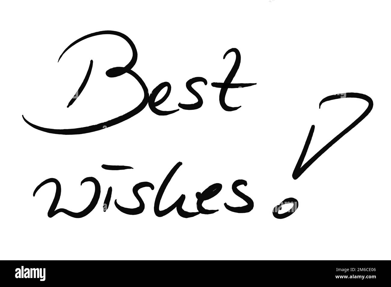 Best wishes card Black and White Stock Photos & Images - Alamy