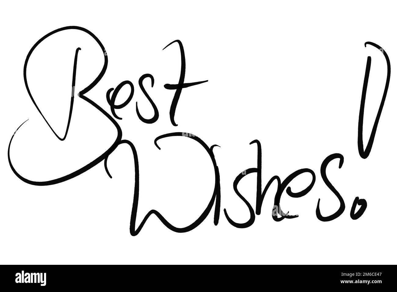 Best wishes card Black and White Stock Photos & Images Alamy