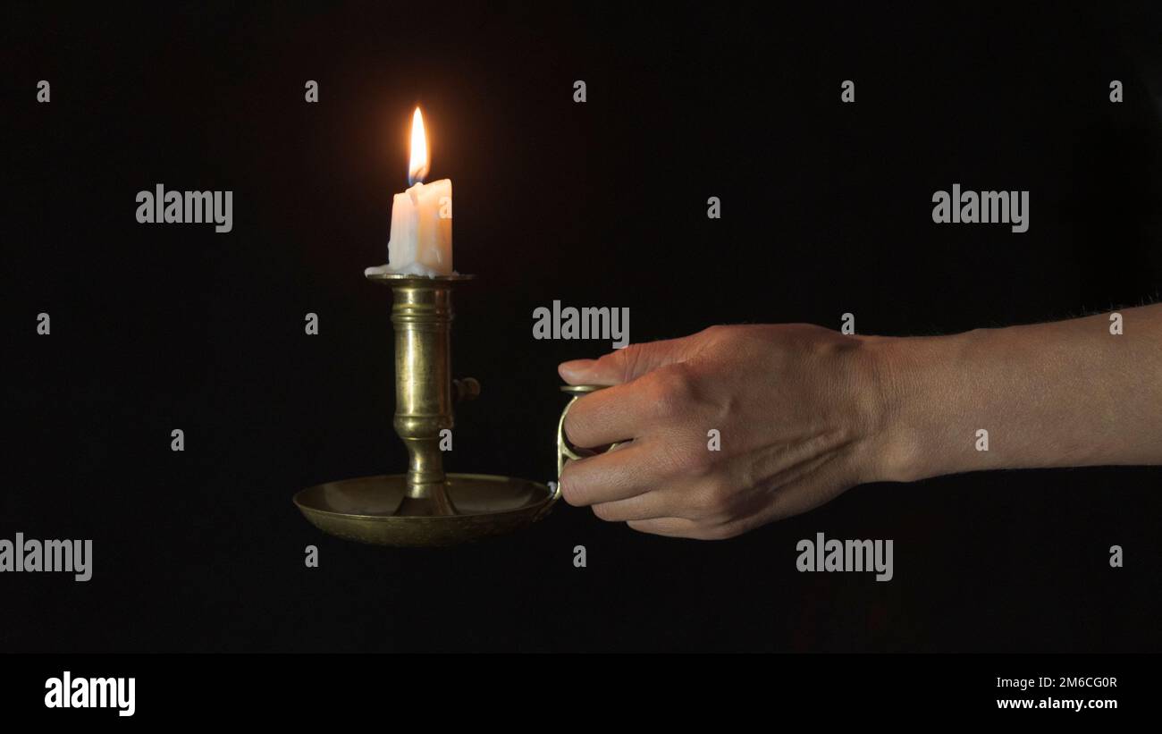 A gothic candlestick hi-res stock photography and images - Alamy