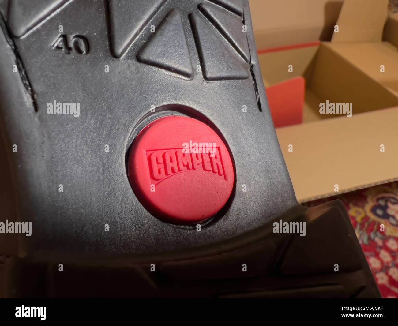 London, October 20, 2022 Macro the Logotype of the sole of new brand