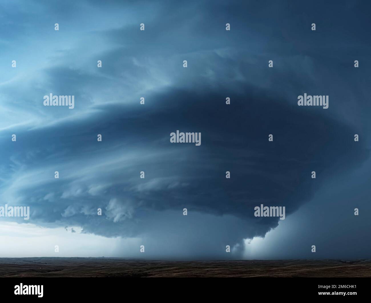 The sky is clear. Cumulus clouds and rain clouds. Storm Stock Photo Alamy