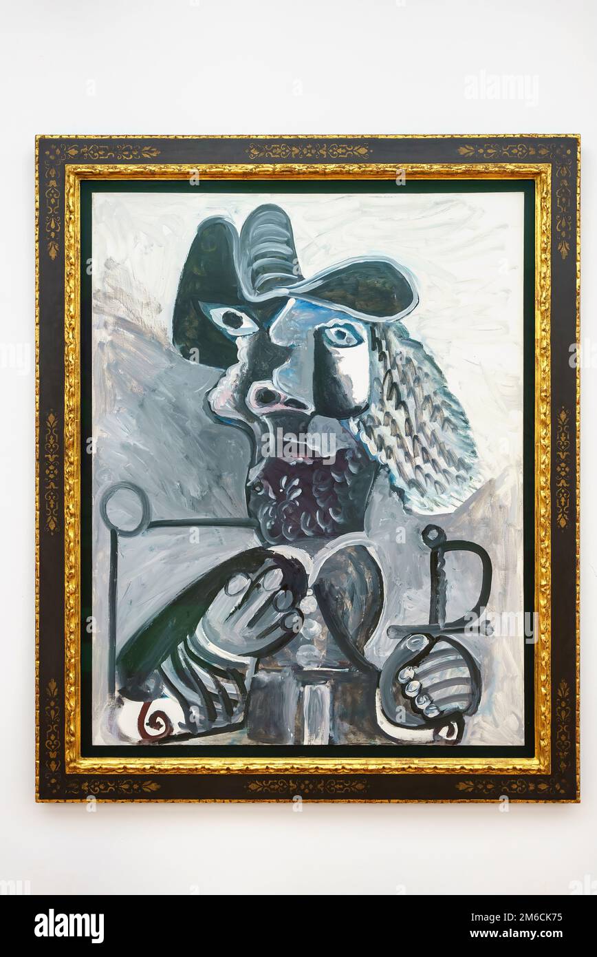 Ludwig Museum at Cologne, Germany - 24 Dec 2022, Pablo Picasso paint