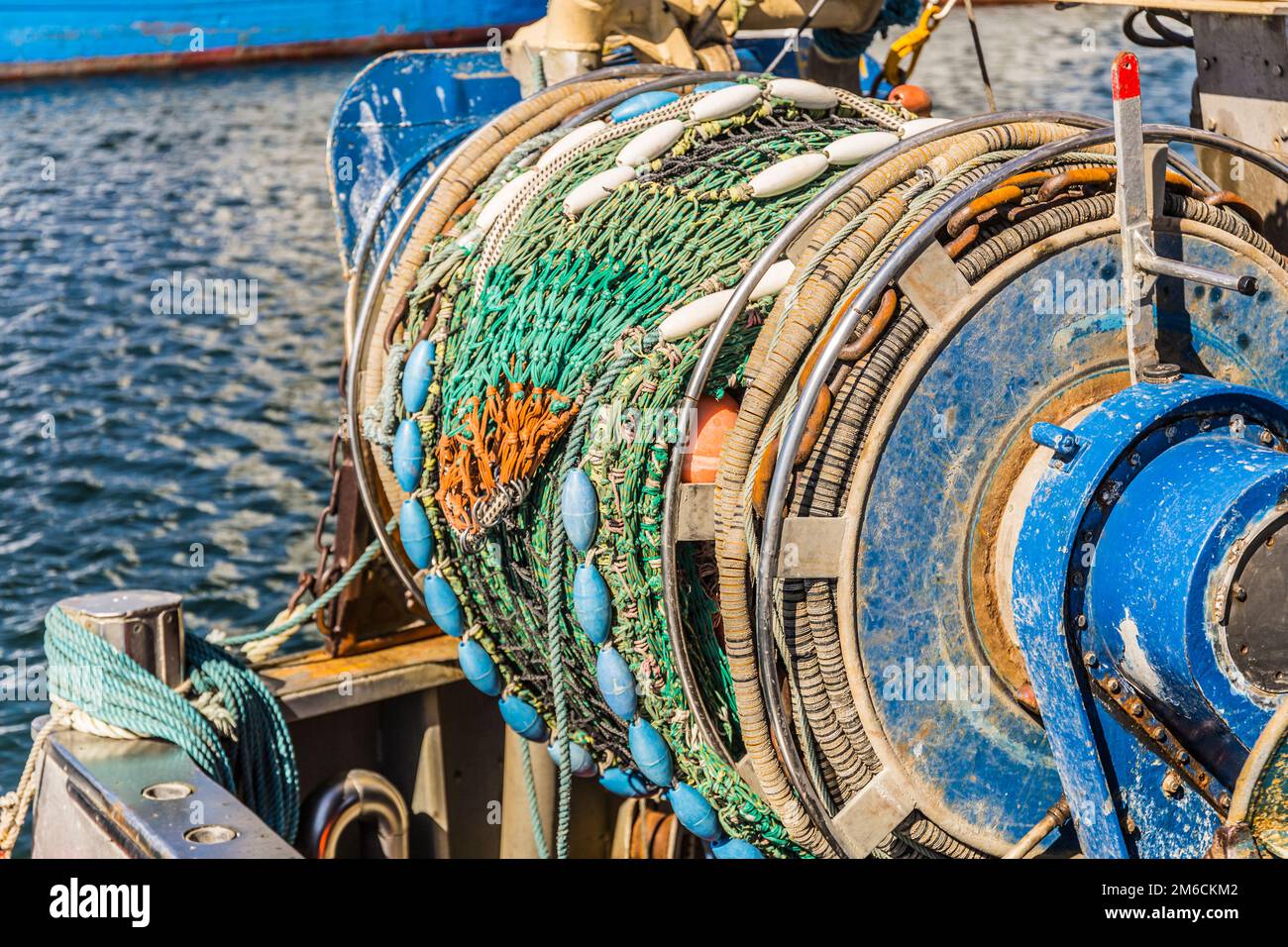 Old commercial fishing boat hi-res stock photography and images