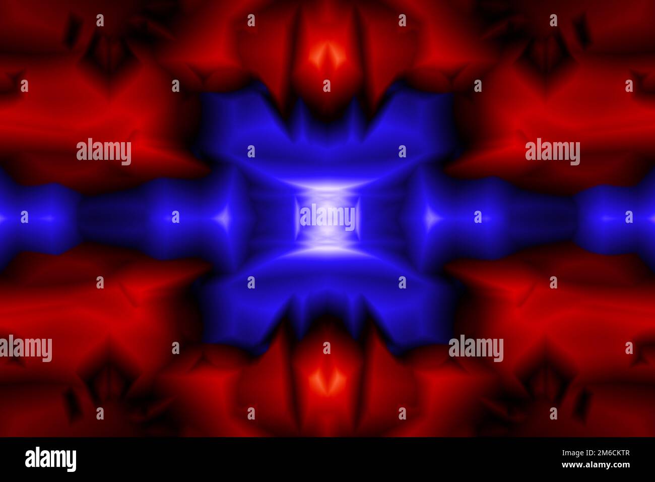 Abstraction. Pattern in red and blue color Stock Photo