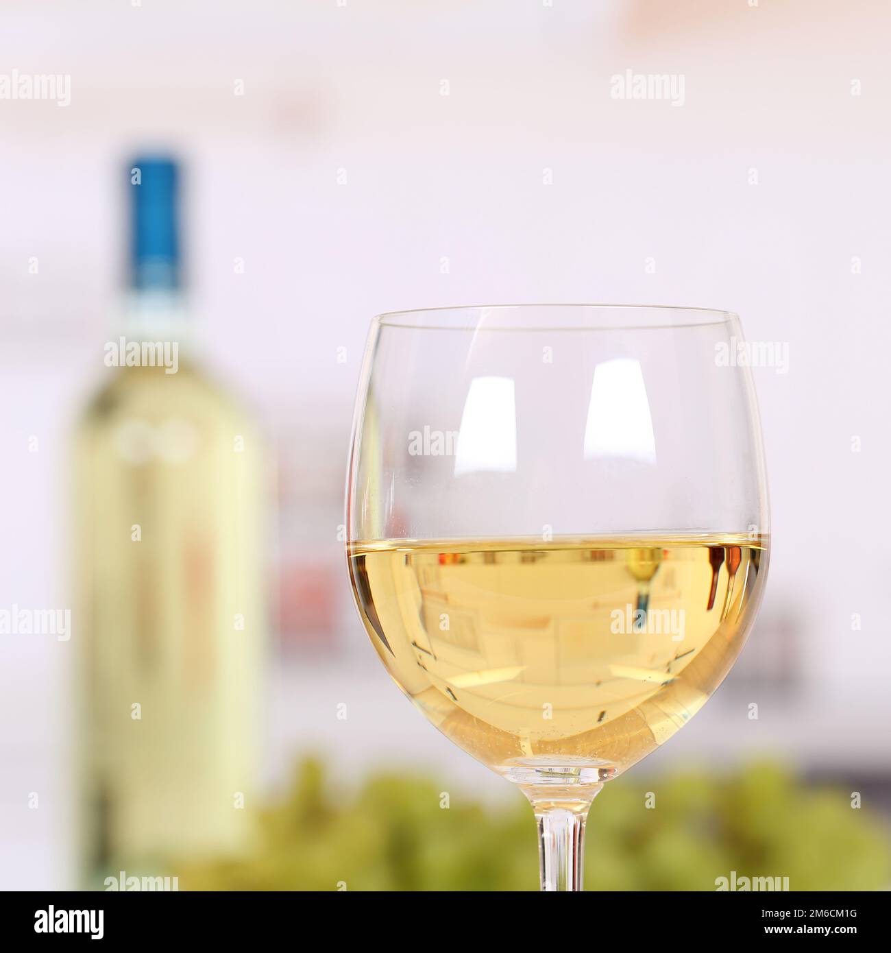 Wine White Wine White Wine Square Text Free Space Copyspace Stock Photo