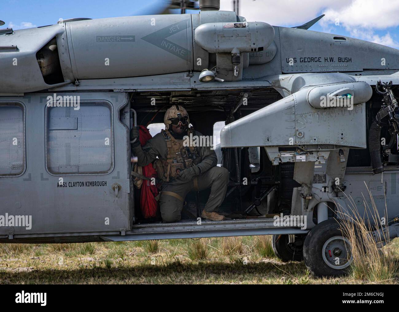 Helicopter sea combat weapons school atlantic hi-res stock ...