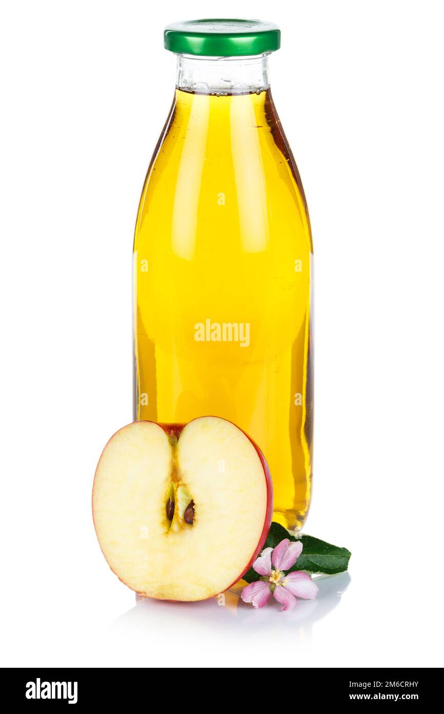 Apple juice apple juice in bottle fresh fruit juice portrait isolated