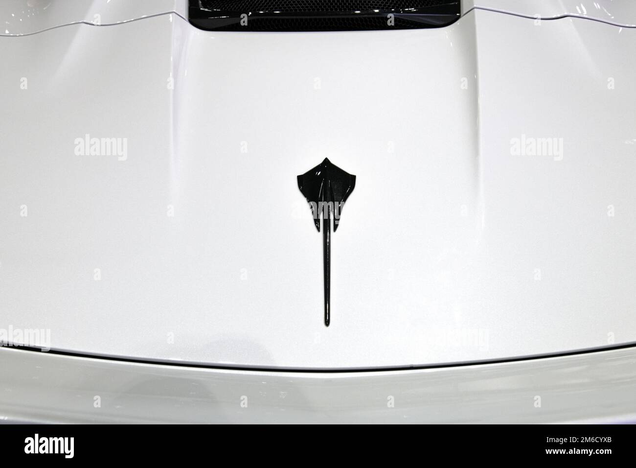 Corvette Stingray emblem. Stock Photo