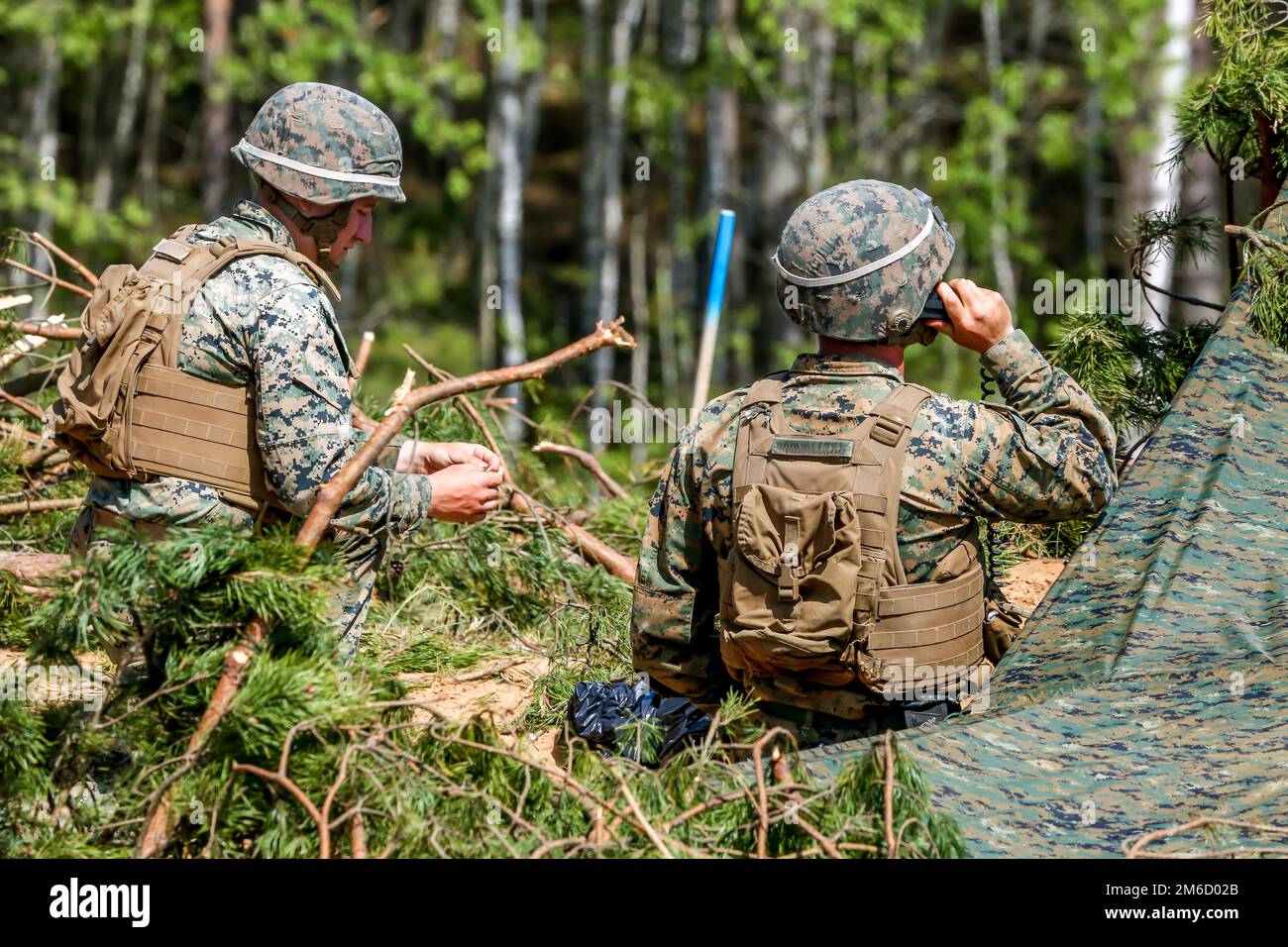 Us military training equipment hi-res stock photography and images - Alamy