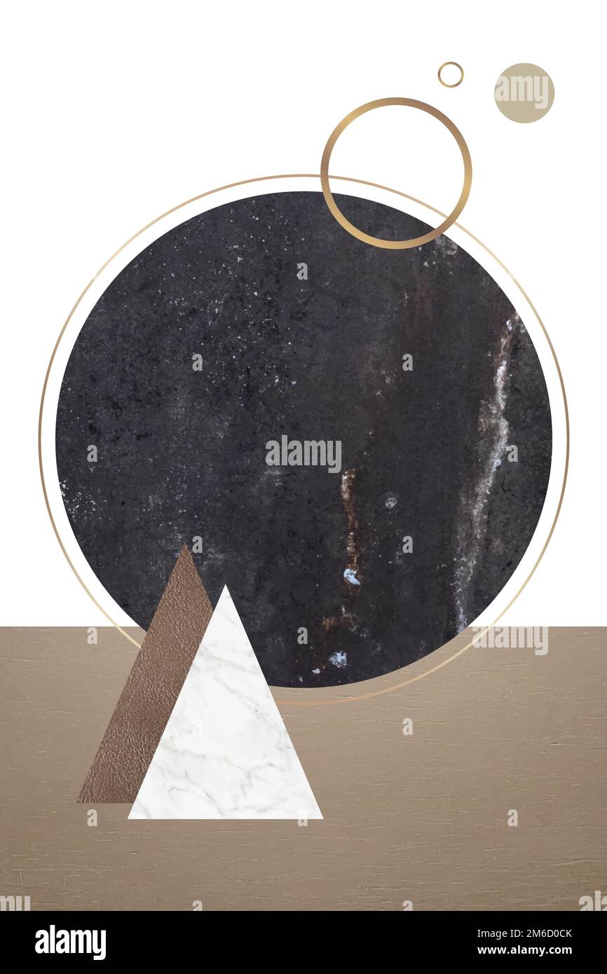 Round black marble frame vector Stock Vector Image & Art - Alamy