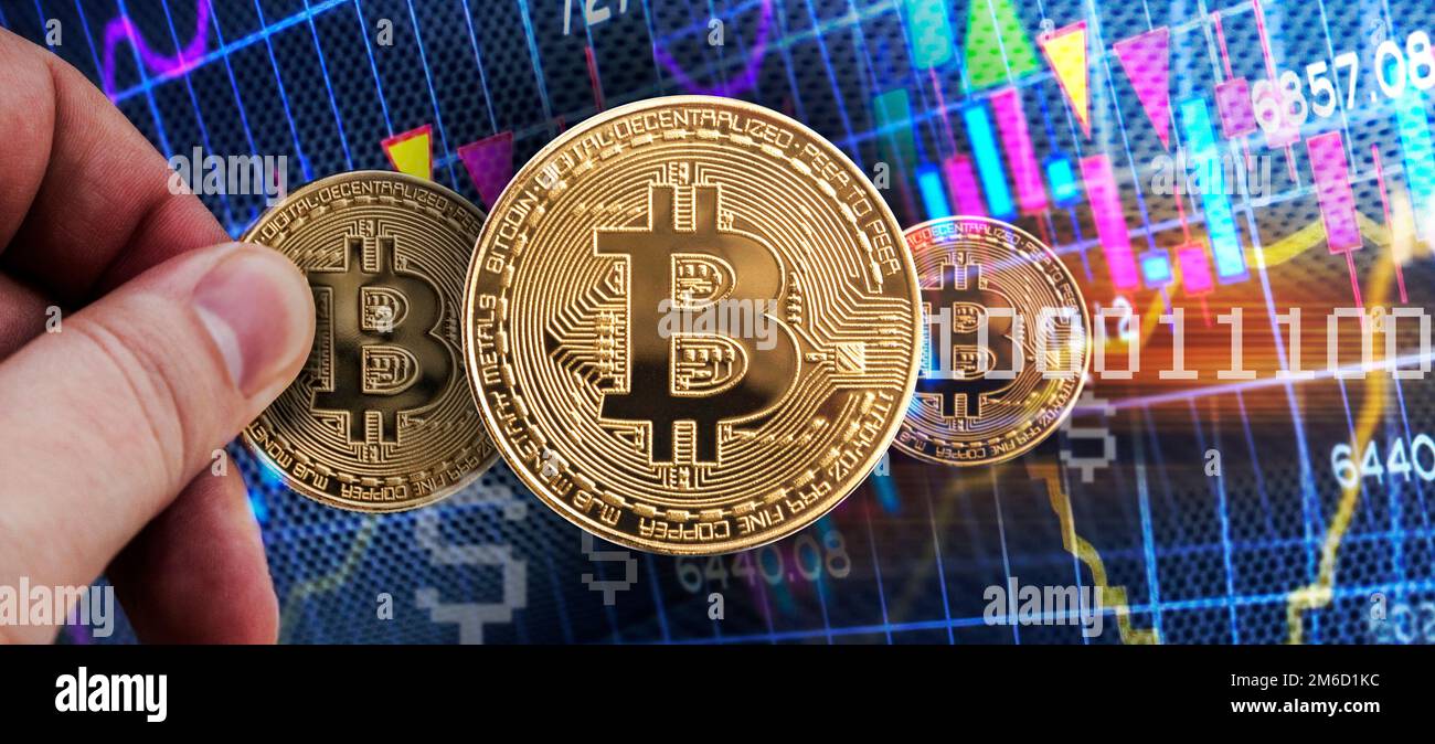 Crypto currency stock market digital hi-res stock photography and images -  Alamy