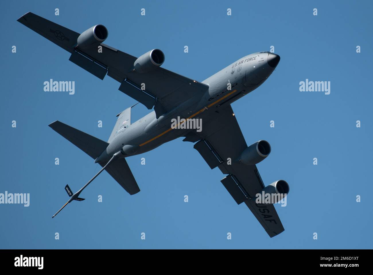 A U.S. Air Force KC135 Stratotanker from the 72nd Aerial refueling