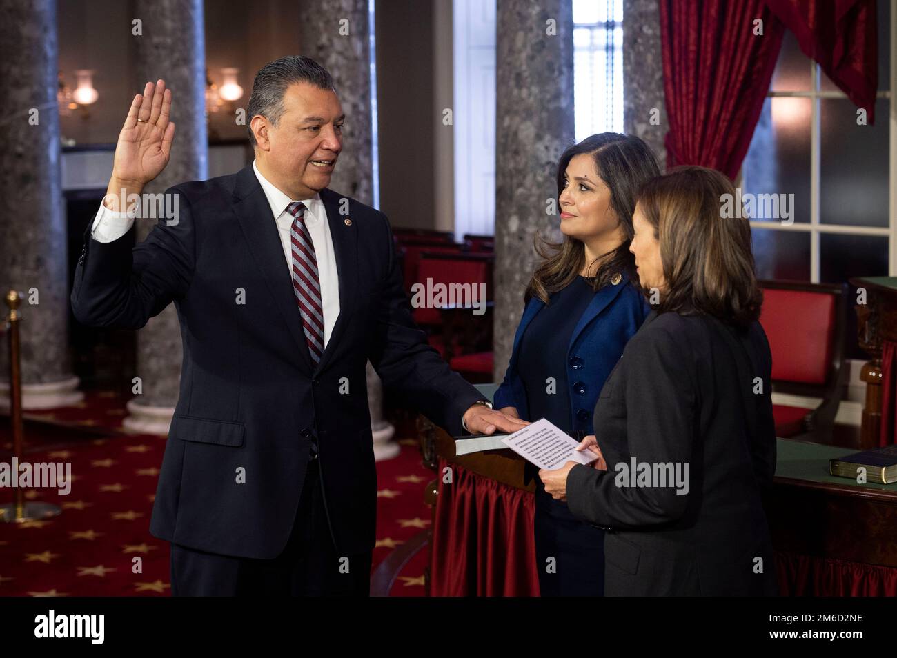 United States Vice President Kamala Harris Administers The Oath Of ...