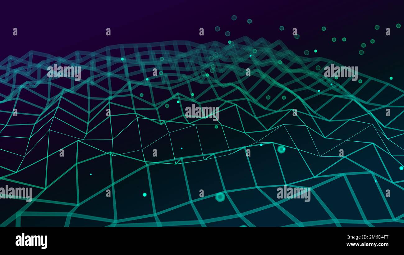 Abstract big data futuristic light wallpaper background design. Science ...